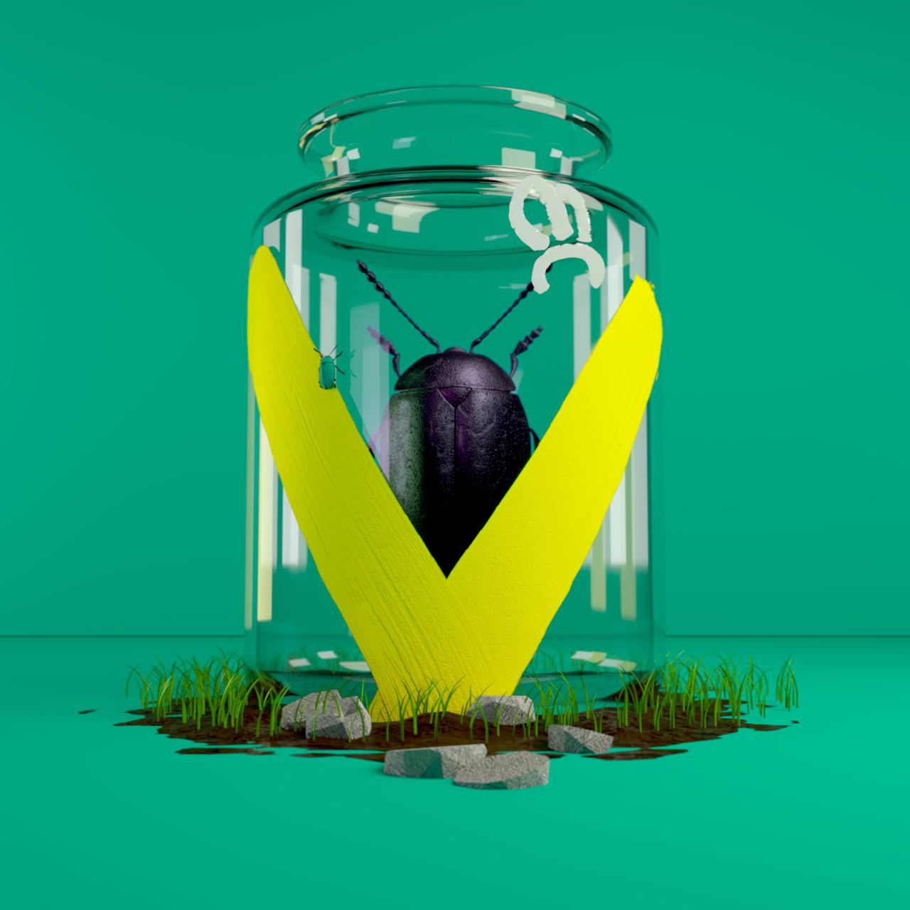 V